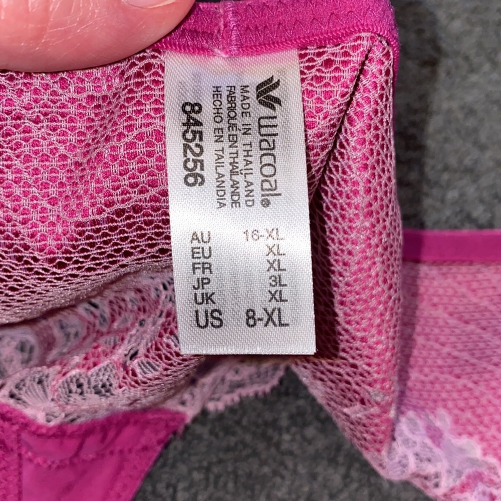 Women’s Wacoal Lace Affair thong panties NWOT XL/8 - Picture 4 of 8